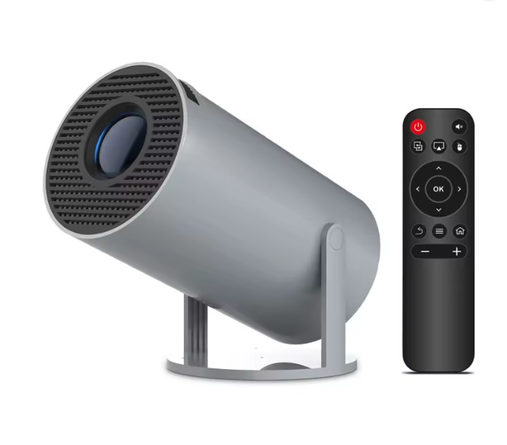 HY300 Pro+ Beamer – 8K Android 14, WiFi 6, 8000 Lumen, Tragbarer Heimkino Projektor mit HiFi Lautsprecher